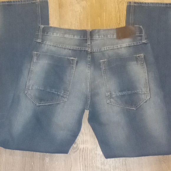 BLACK DESIGNER JEANS MEN 34/34 - Picture 6 of 6